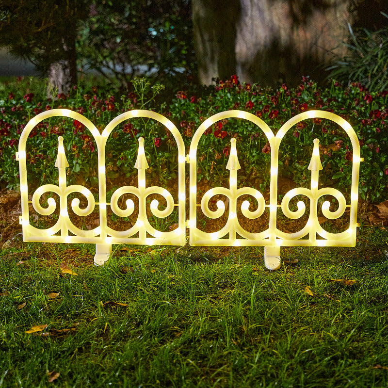 🎁💐Last Day!-55% OFF🔥Wave solar LED lighting garden fence - naotstore