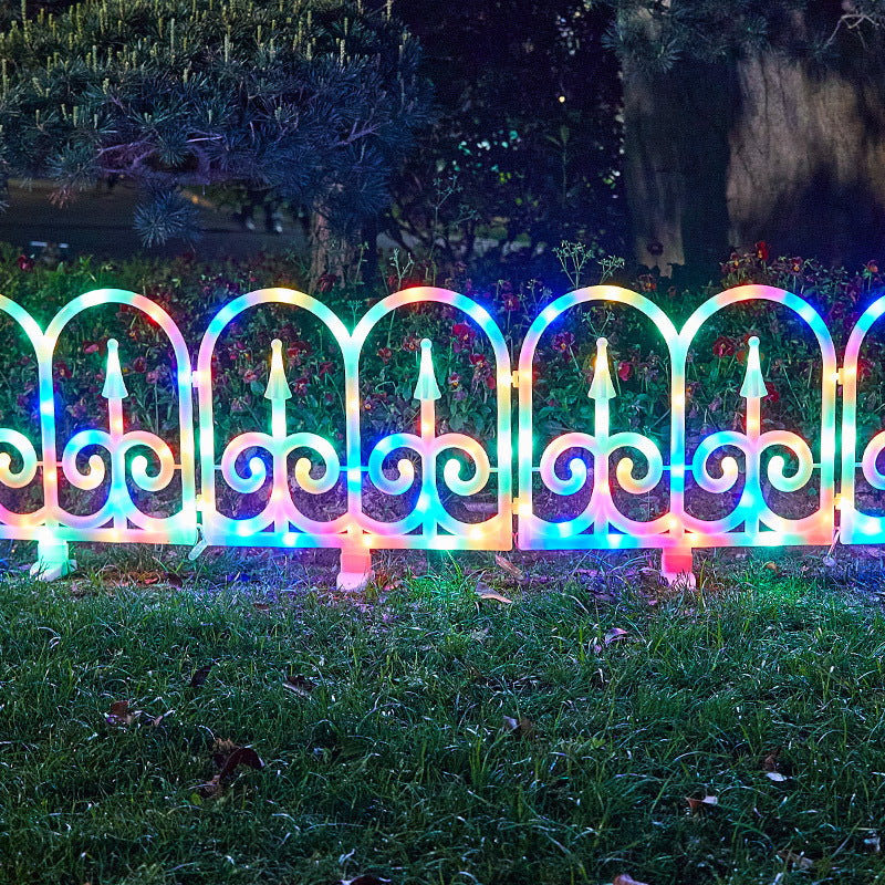 🎁💐Last Day!-55% OFF🔥Wave solar LED lighting garden fence - naotstore