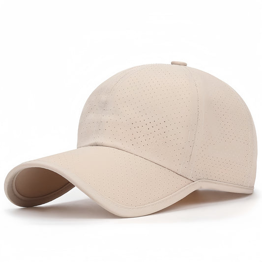 Outdoor leisure sun protection breathable fishing sun hat (beige) - naotstore