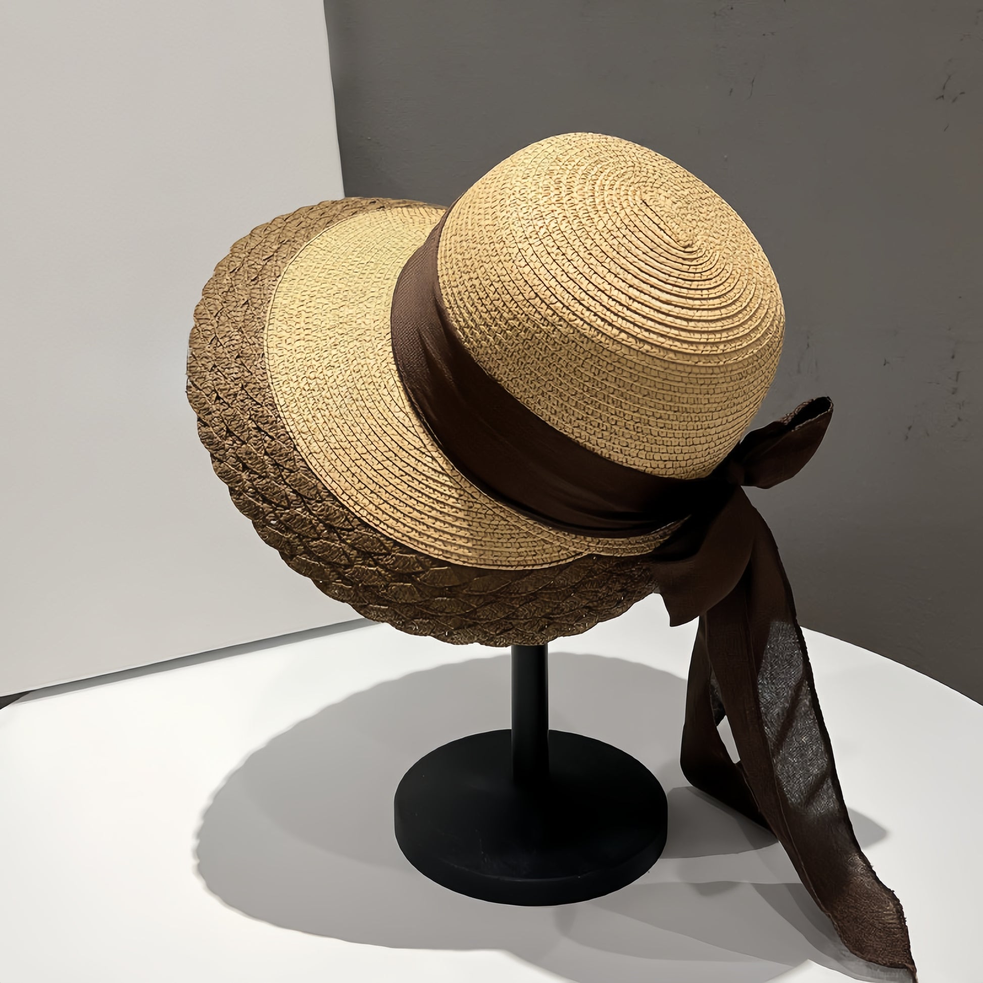 Foldable large brim anti-UV fashion sun hat - naotstore