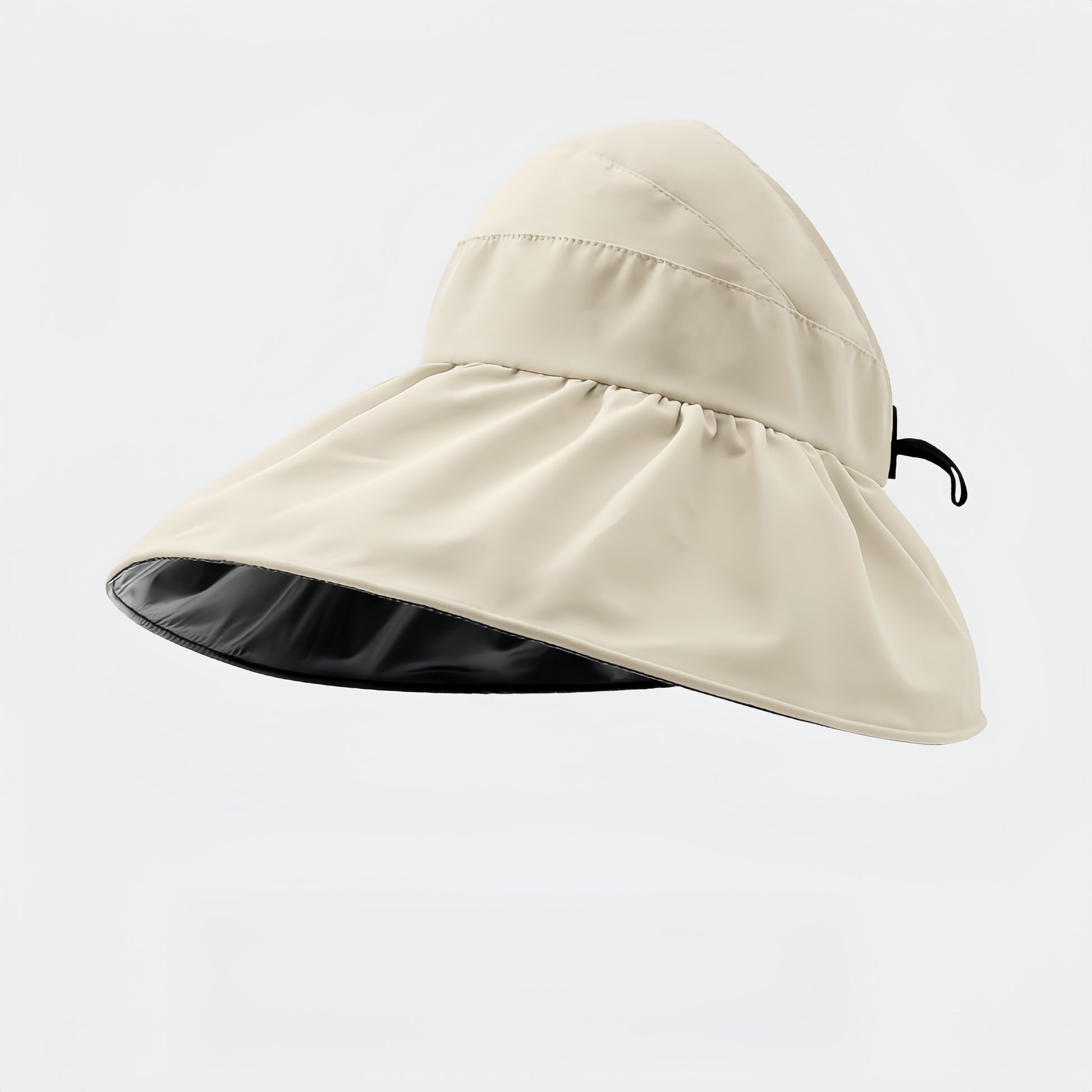 UV protection full face folding bucket hat (off-white) - naotstore