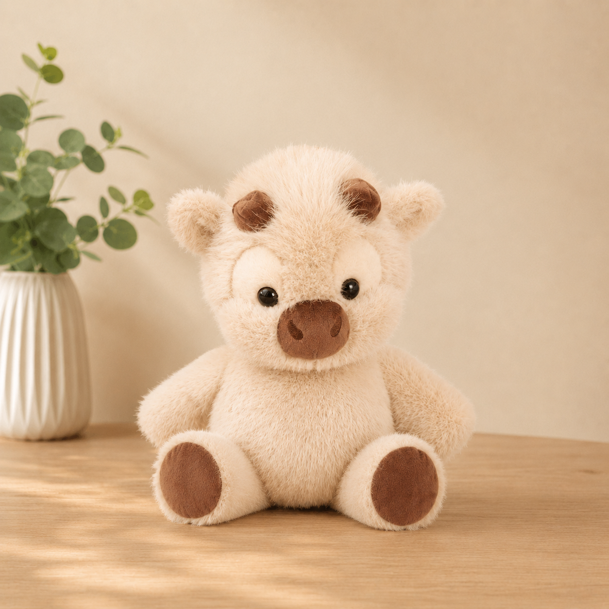 💥Gift essentials🐮Cute chubby Highland cow plush toy