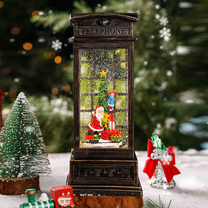 Naotstore - LED Lighted Spinning Christmas Lantern