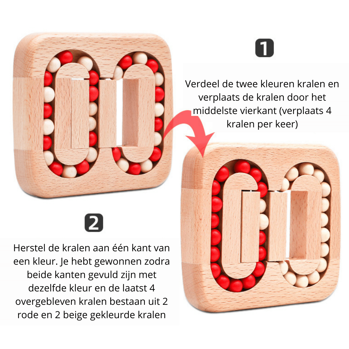 🪵Wooden Magic Beads | Develops Dexterity, Fun Sensory Toy
