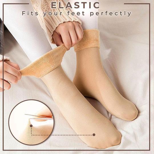 Thickening Winter Soft Velvet Snow Socks - naotstore