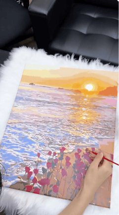 ✨Last day! 💥Special sale - DIY Painting(Self-made oil paintings)