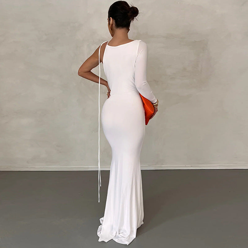 💥Hottest items this month - Women's Sexy Backless Maxi Dress Slim Dress - naotstore