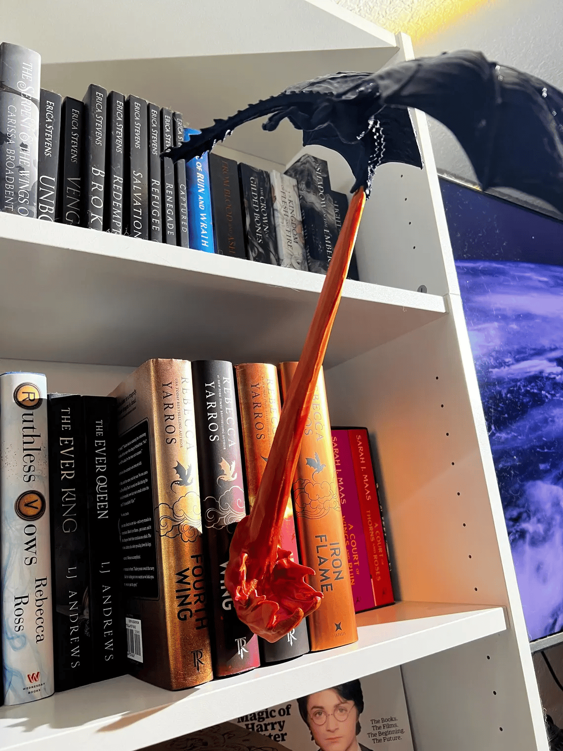 🎁Last Day!-49% OFF🔥Dragon Flame Book Nook - naotstore