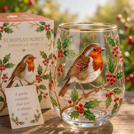 ☀️🌻Limited Edition Sunshine Garden Floral Glass