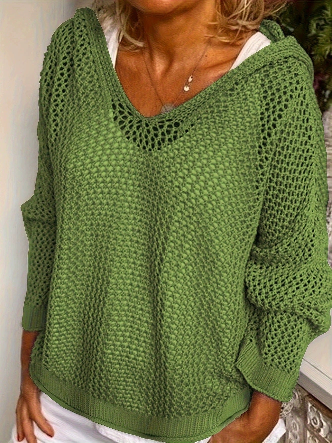 Women's Casual Soft Knitted Pullover