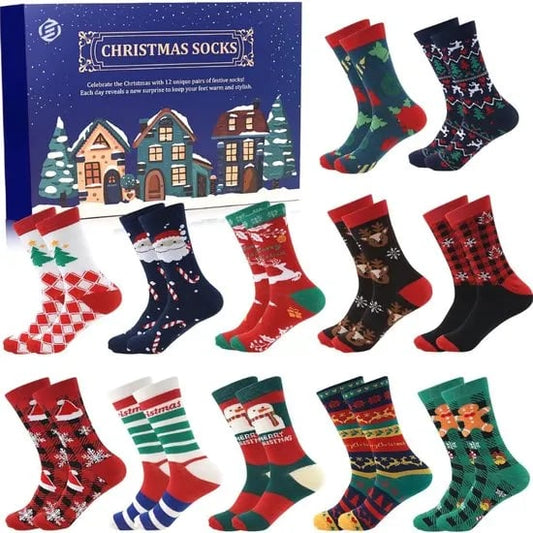 Naotstore - Christmas Warm Socks Advent Calendar