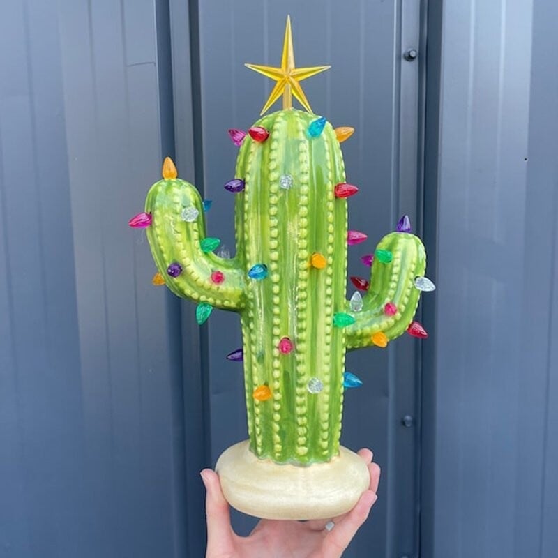 🔥Last Day Promotion 49% OFF - Handmade Vintage Luminous Cactus✨ - naotstore