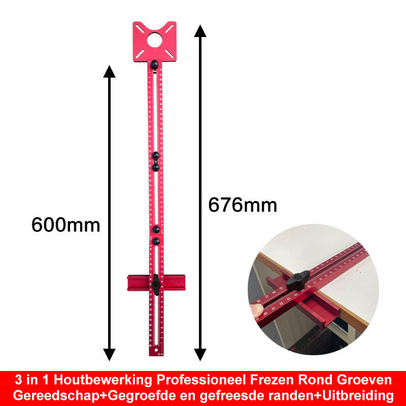 🛠️Last day! 💥Special sale - 3 in 1 Woodworking Professional Milling Round Grooving Tool - naotstore