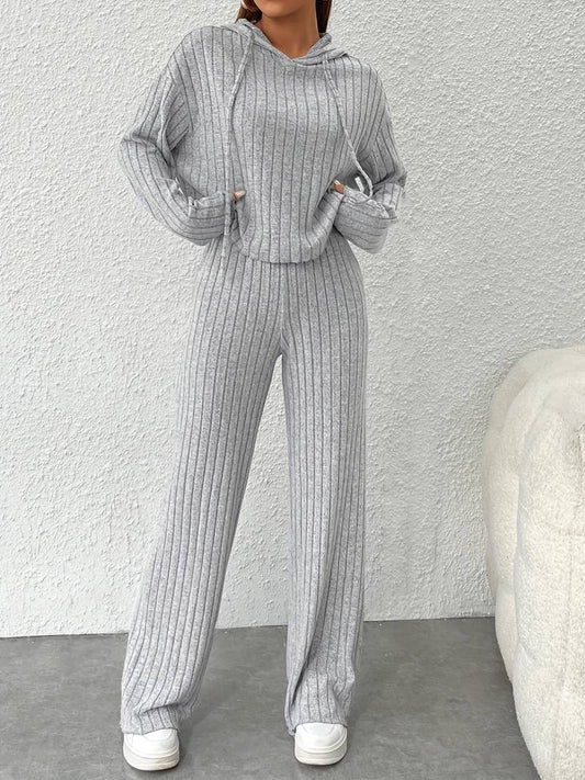 Naotstore - Casual tweedelige set van stevig breisel