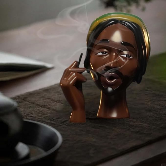 🔥Last day! 💥Special sale - Head Incense Burner Black Woman