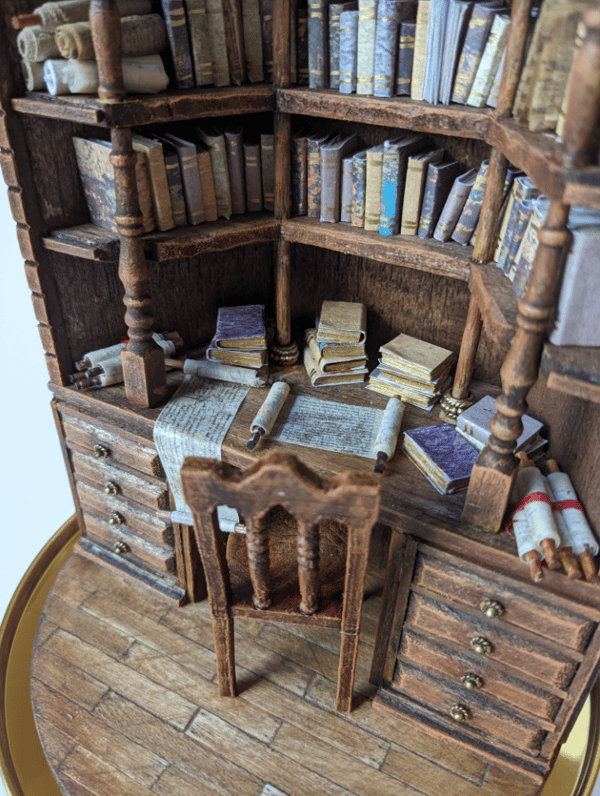 🔖Last day! 💥Special sale - "The bay library" Miniature Bookcase - naotstore