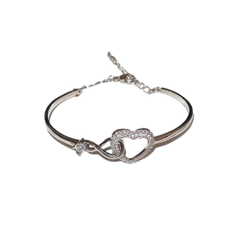 🔥Last day! 💥Special sale - Always In My Heart - Infinity Heart Bracelet - naotstore