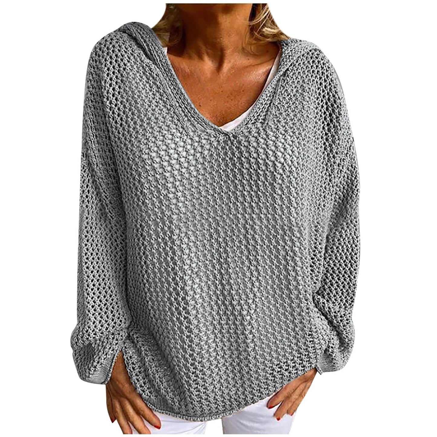 Women's Casual Soft Knitted Pullover