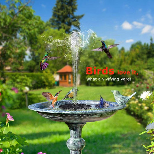 💥This month's hottest items - FreeSolar Garden Fountain - naotstore