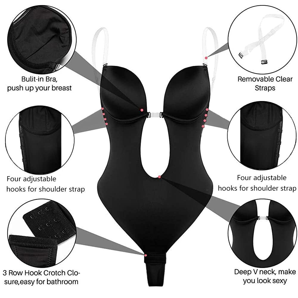 🔥This year's hottest items - Backless Body Shaper Bra - naotstore