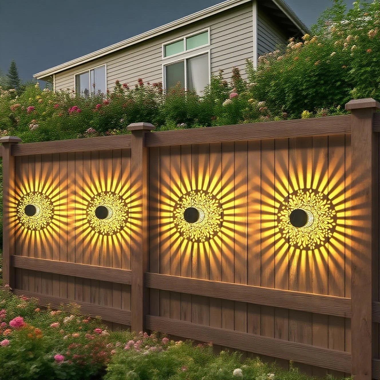 Limited-Time Offer-💡Solar Outdoor Wall Light