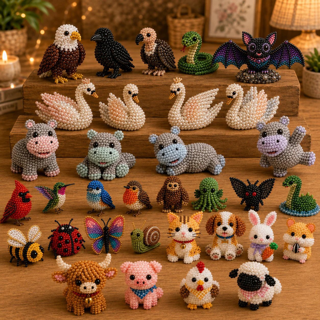 ✨Hot Selling! DIY Mini 3D Animal Beading Set