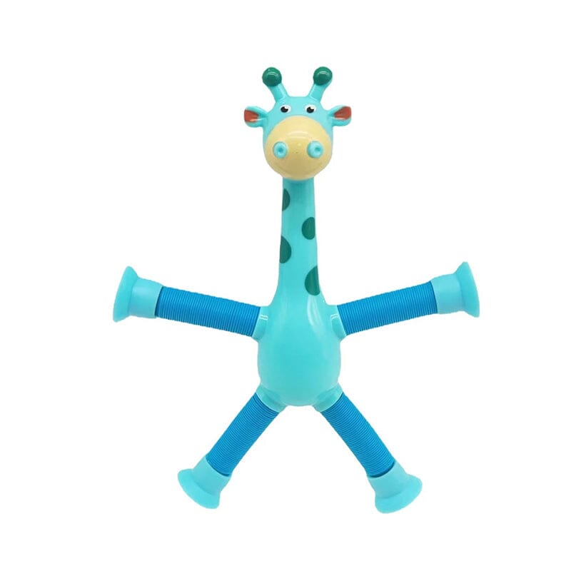 🔥Last day! 💥Special sale - Telescopic suction cup giraffe toy