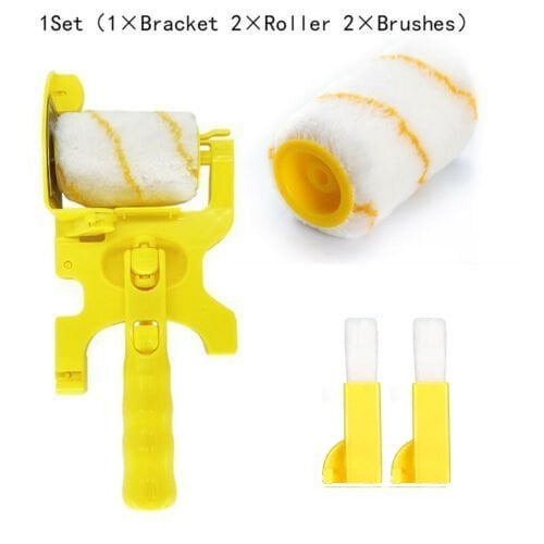 🔥Last day! 💥Special sale - Clean Cut Paint Edger Trimming Roller Brush