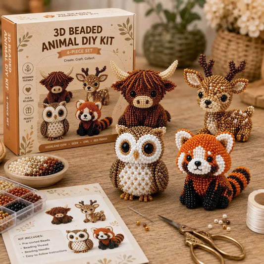 ✨Hot Selling! DIY Mini 3D Animal Beading Set