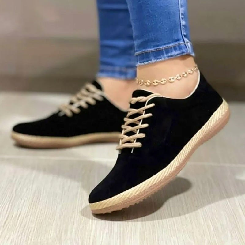 🔥Last day! 💥Special sale - New Round Toe Flat Casual Shoes - naotstore