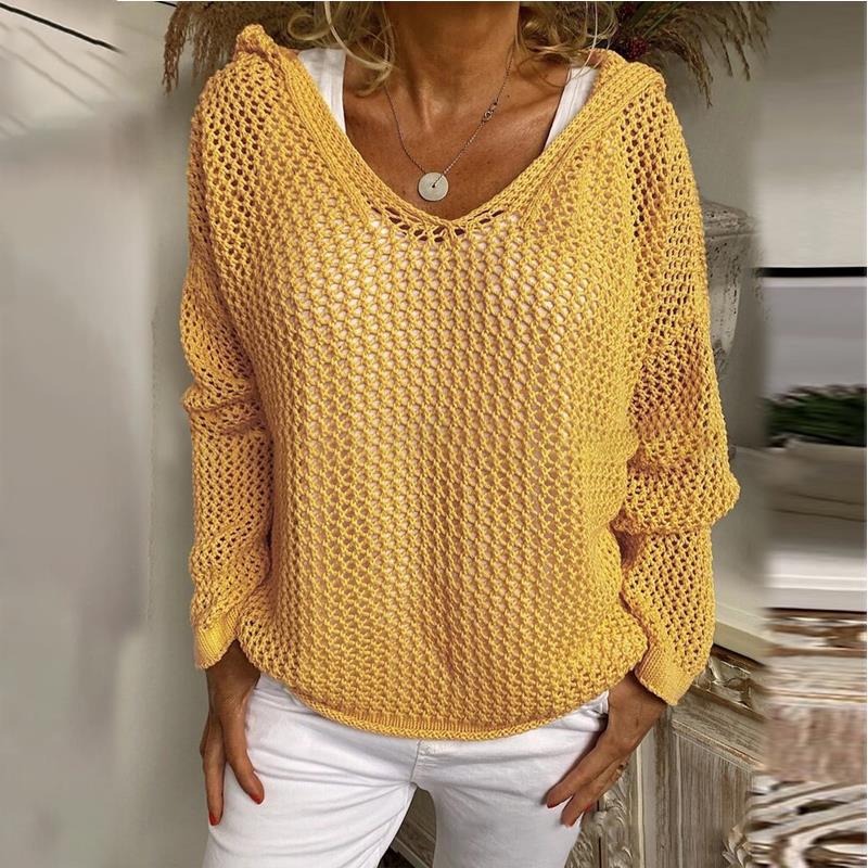 Women's Casual Soft Knitted Pullover