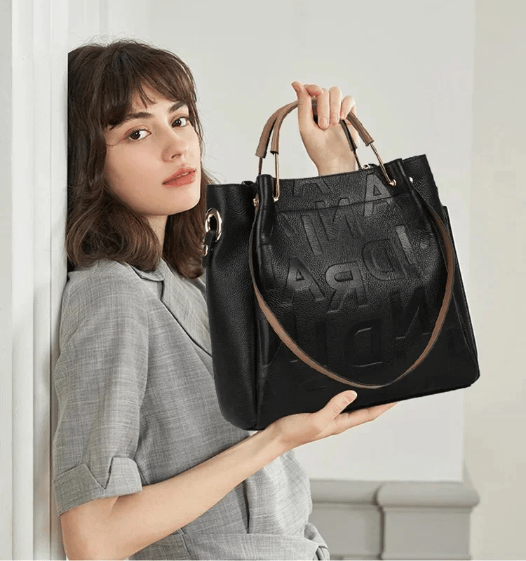 💥🔥Hottest products this month - New arrival large capacity soft leather embossed shoulder bag - naotstore