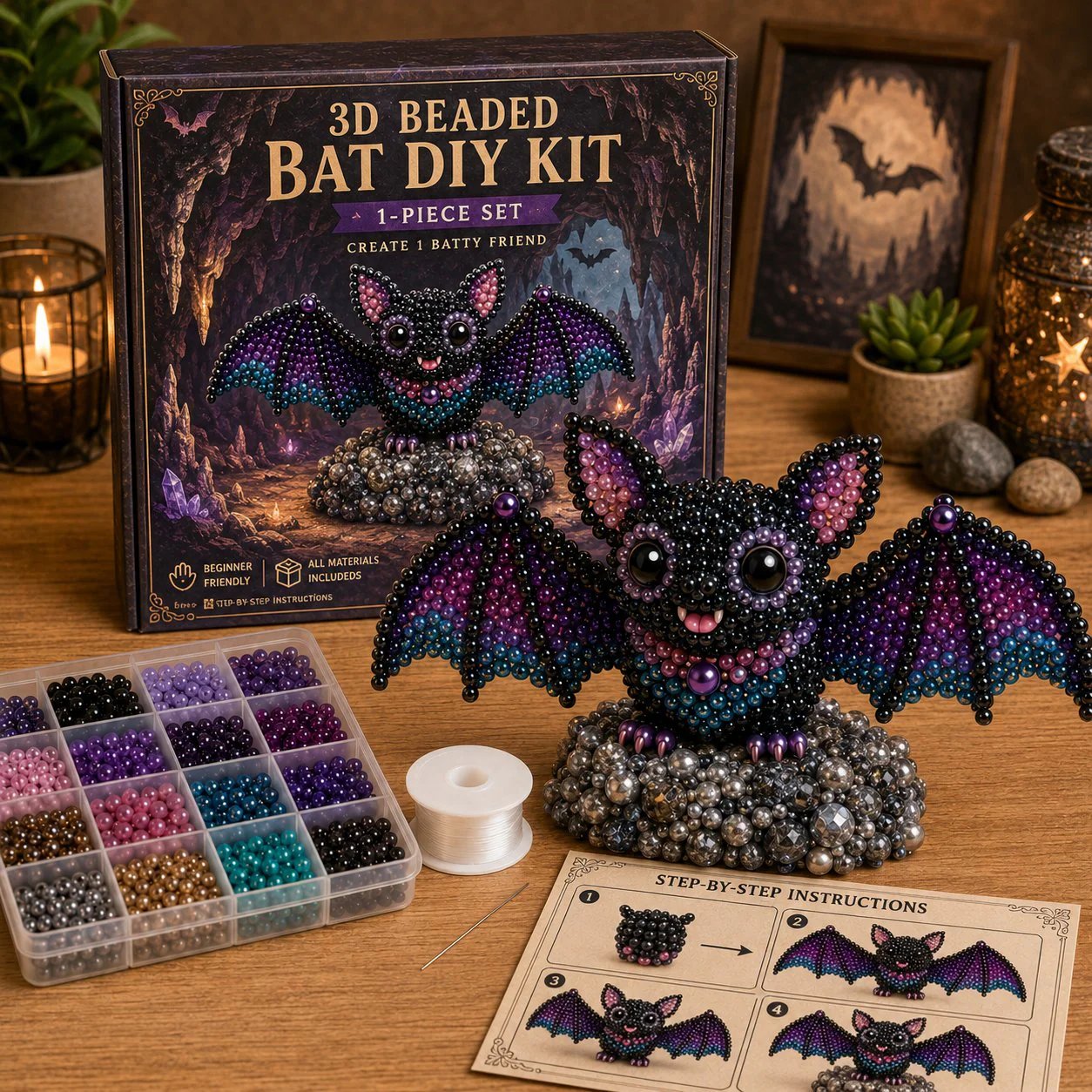 ✨Hot Selling! DIY Mini 3D Animal Beading Set