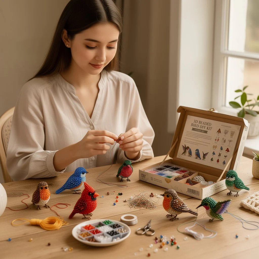 ✨Hot Selling! DIY Mini 3D Animal Beading Set
