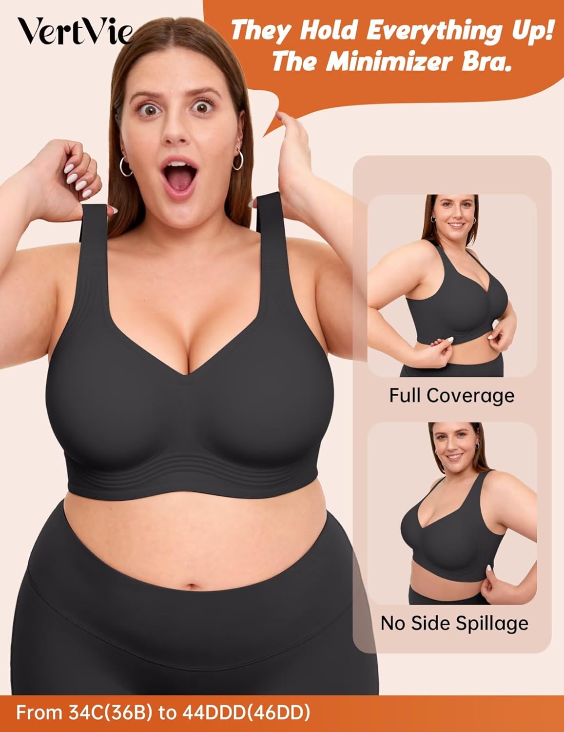👙Plus Size Wireless Jelly Bra - Super Comfort