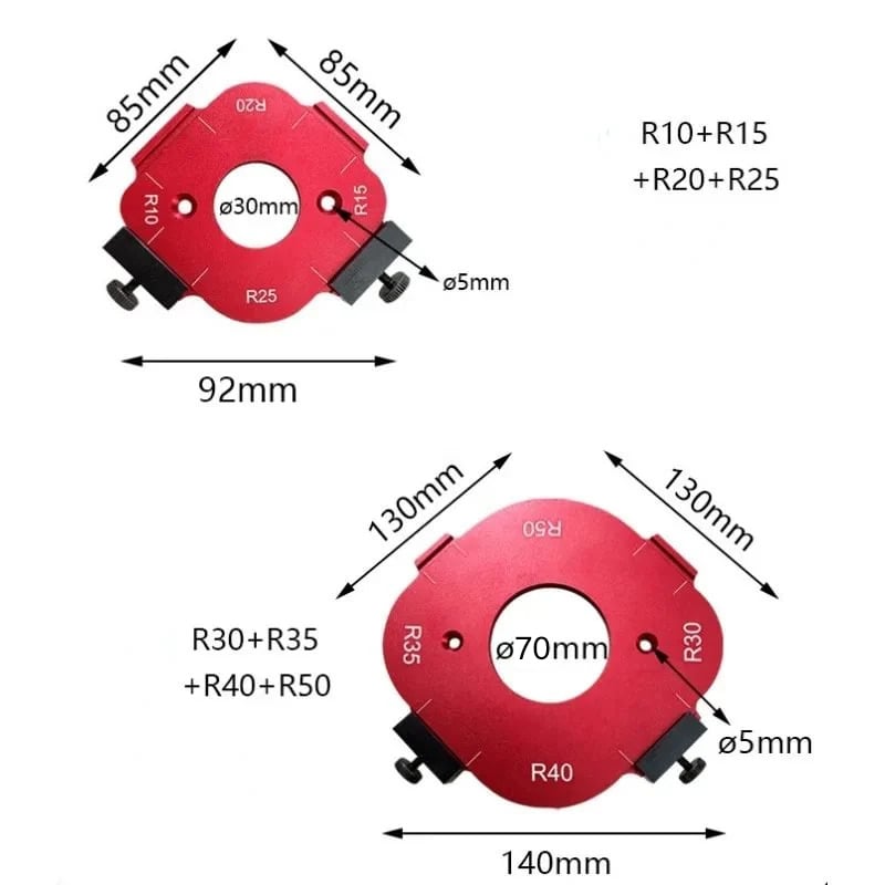 🎉Last day! 💥Special sale - 4 In 1 Arc Angle Positioning Template - naotstore