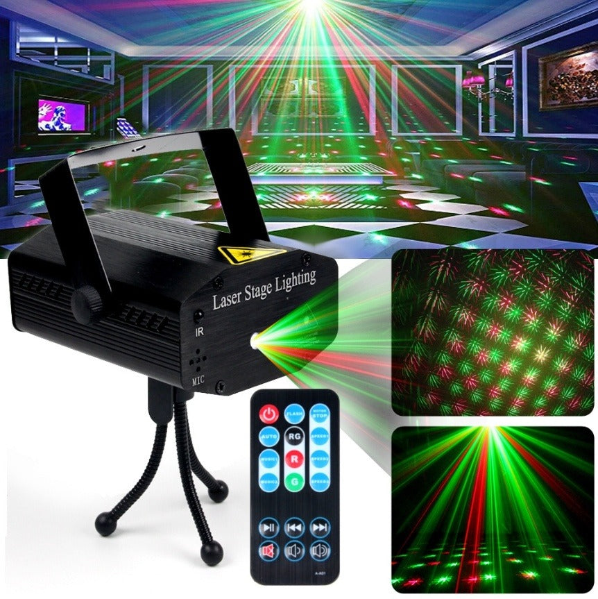 Naotstore - Built-in battery APP remote control laser show projector