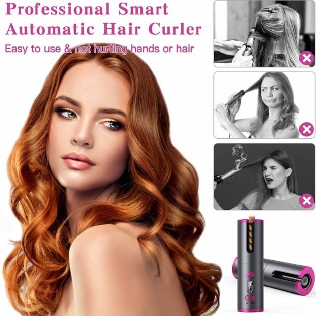 ⭐Last day! 💥Special sale - Cordless Automatic Hair Curler - naotstore