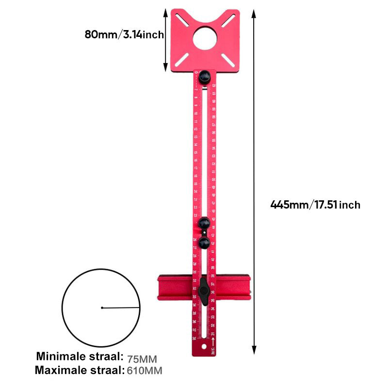 🛠️Last day! 💥Special sale - 3 in 1 Woodworking Professional Milling Round Grooving Tool - naotstore