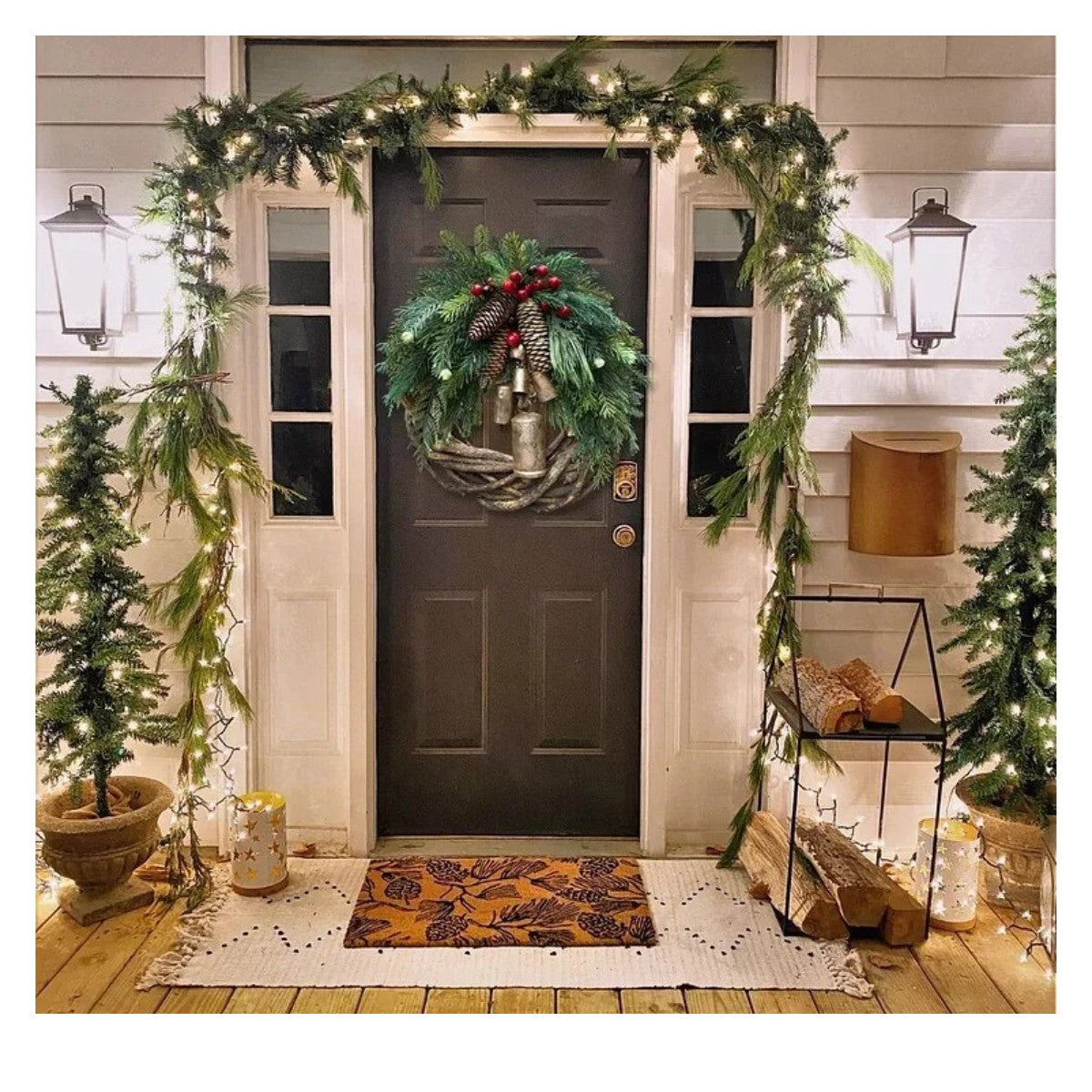 🍭Specials this week -  Farmhouse Christmas Wreath, Boho Wreath, Holiday Wreath - naotstore