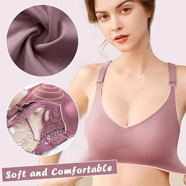 💥Buy 1 get 1 free - Butterfly Embroidery Wire-free Bra - naotstore