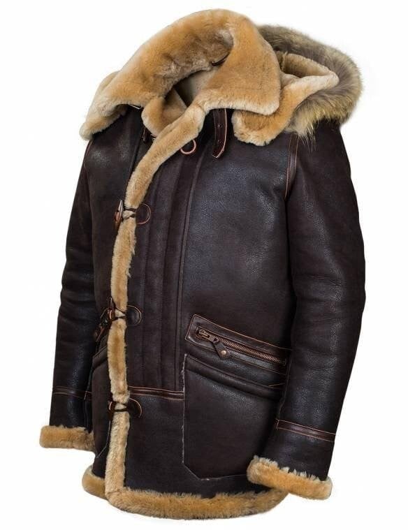 🎉Last day! 💥Special sale - Jacket Pilot From Sheepskin B-7 Arctic Parka ART.208 - naotstore