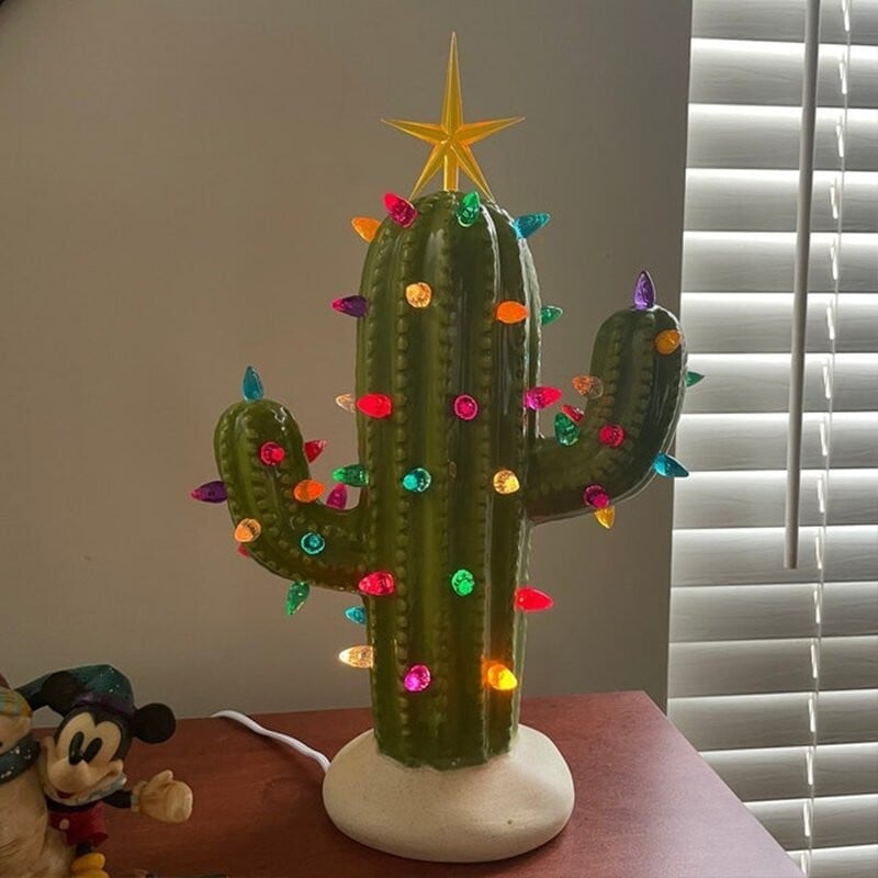 🔥Last Day Promotion 49% OFF - Handmade Vintage Luminous Cactus✨ - naotstore