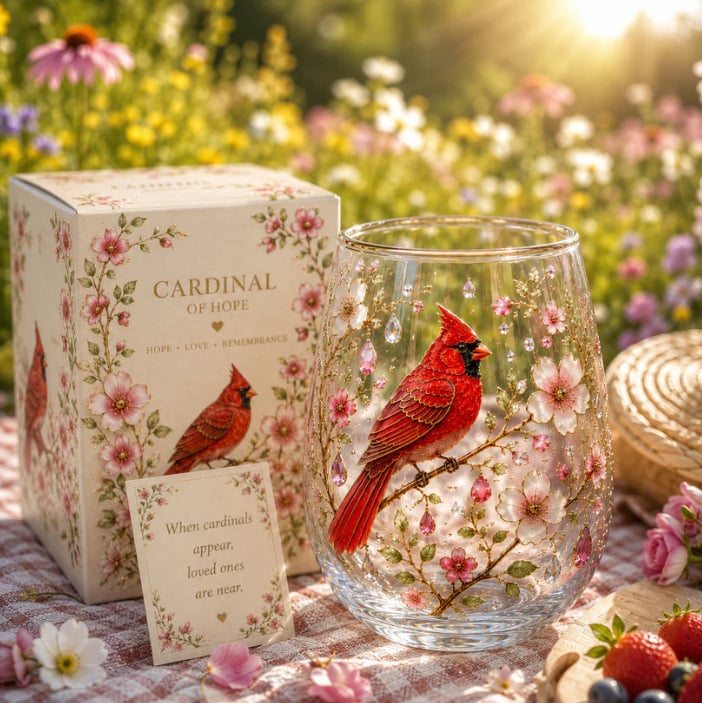 ☀️🌻Limited Edition Sunshine Garden Floral Glass