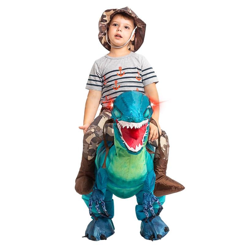 🎁Last day! 💥Special sale - GOOSH Inflatable Dinosaur Costume Halloween Costumes