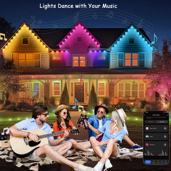 🔥Last day! 💥Special sale - Smart Rainbow LED Permanent Outdoor Light - naotstore