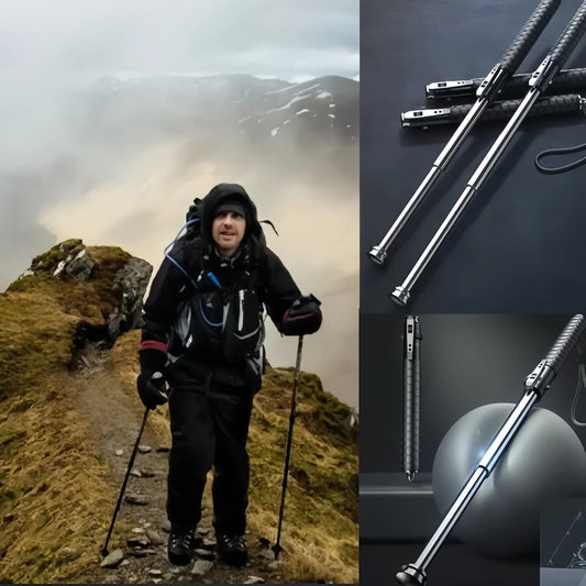 💥This week's specials - Enhanced Automatic Retractable Self-Defense Hiking Stick - naotstore