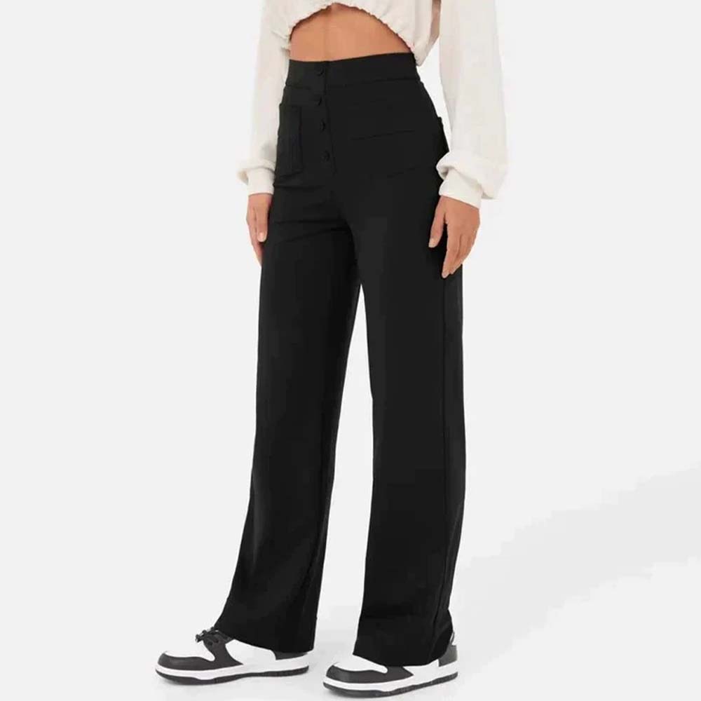 💥🔥Hottest products this month - High-waisted Elastic Casual Trousers - naotstore