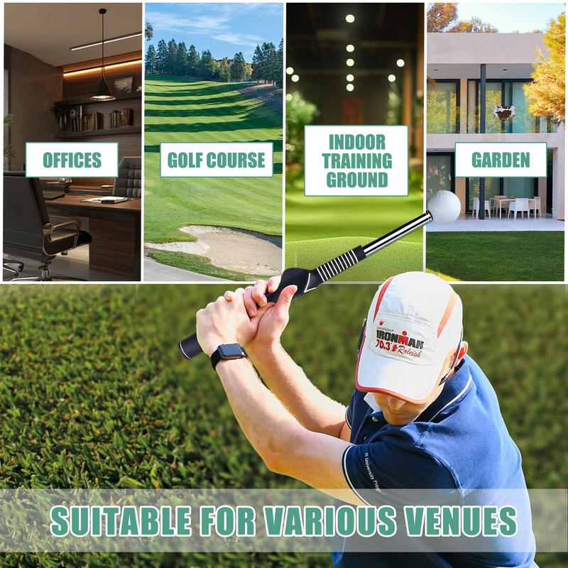 🏒Retractable Telescopic Golf Swing Training Aid Practice Club