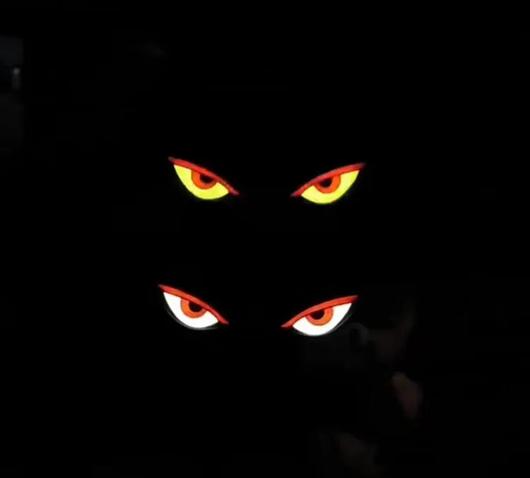 🔥Last Day 49% OFF - 🚗Solar Demon Eye LED Car Window Light
